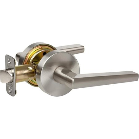 DELANEY CONTEMPORARY Delaney Contemporary 351511 Vida Series Passage Door Lever Set; Satin Nickel 351511